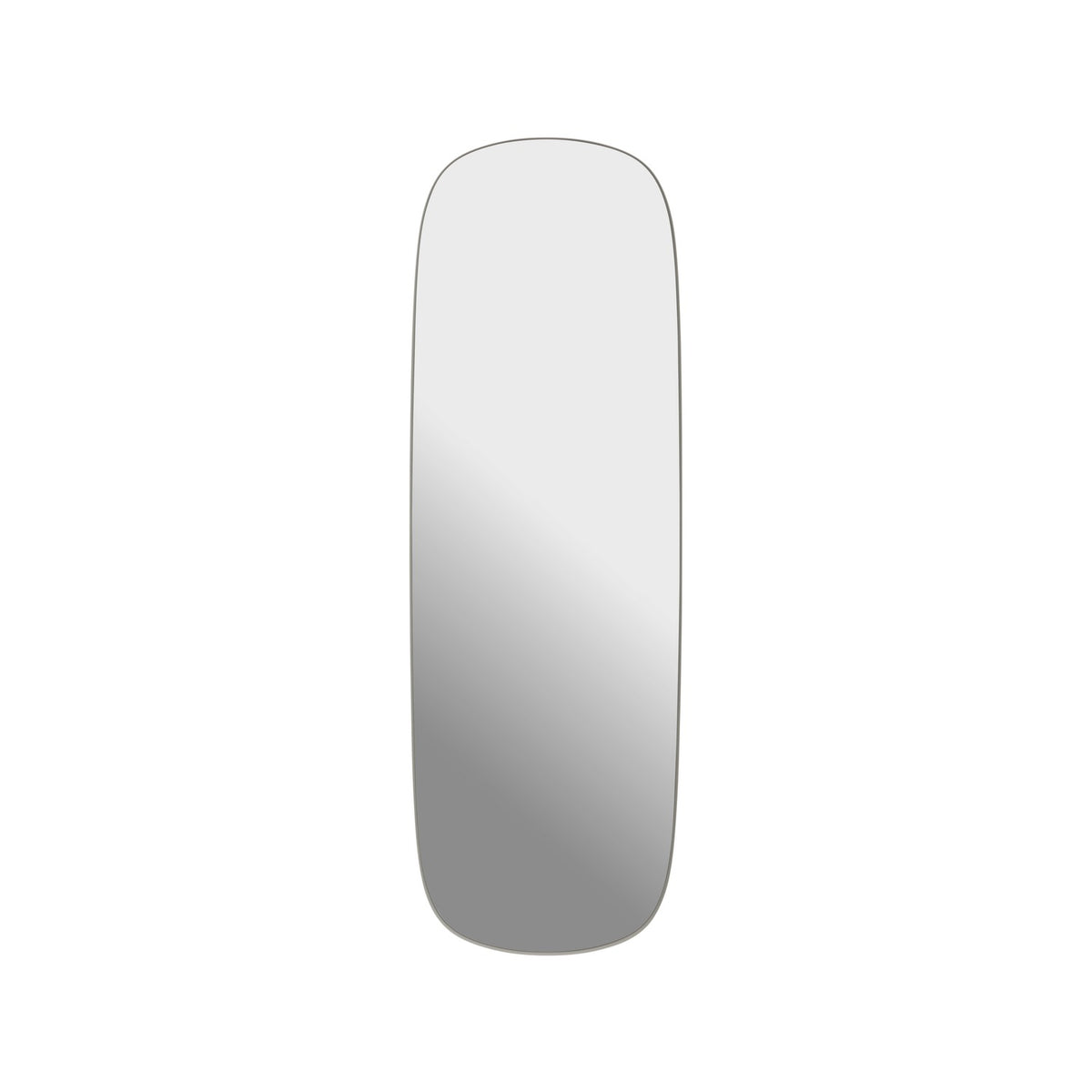 Framed Mirror - 150 × 50 cm, Grey - Mirrors - Muuto