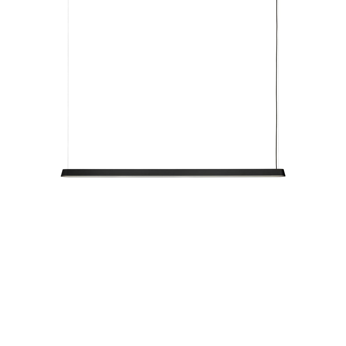Linear Pendant Lamp - 169.2 cm, Black - Pendant Lights - Muuto