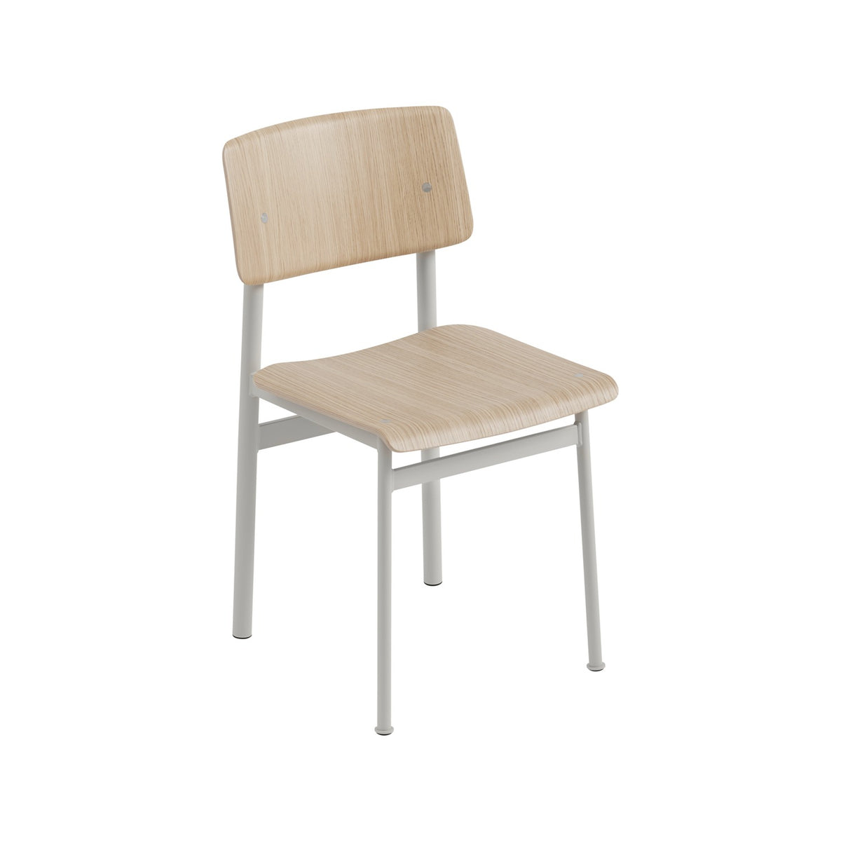 Loft Chair - Oak / Grey - Chairs - Muuto