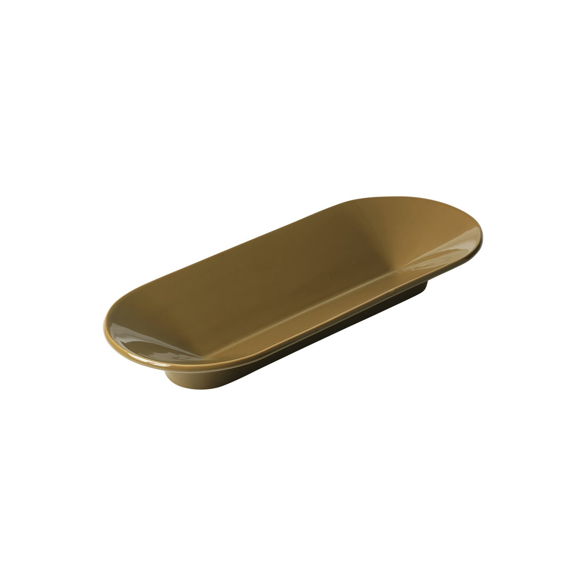 Mere Bowl - 51.5 × 21.5 cm, Brown Green - Bowls - Muuto