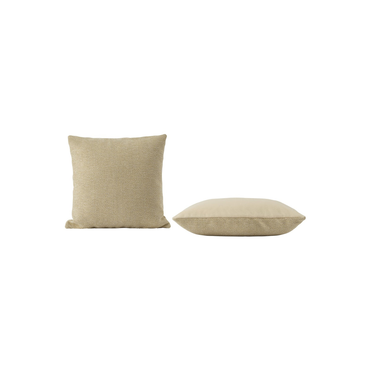 Mingle Cushion - 45 × 45 cm, Light Yellow - Cushions - Muuto