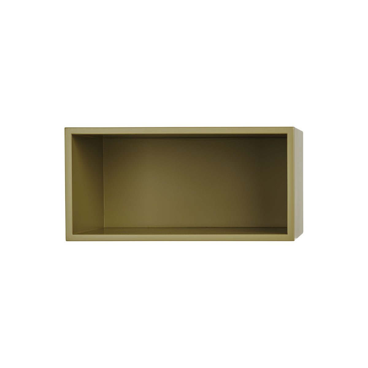Mini Stacked Module - Small, Brown Green - Shelving - Muuto