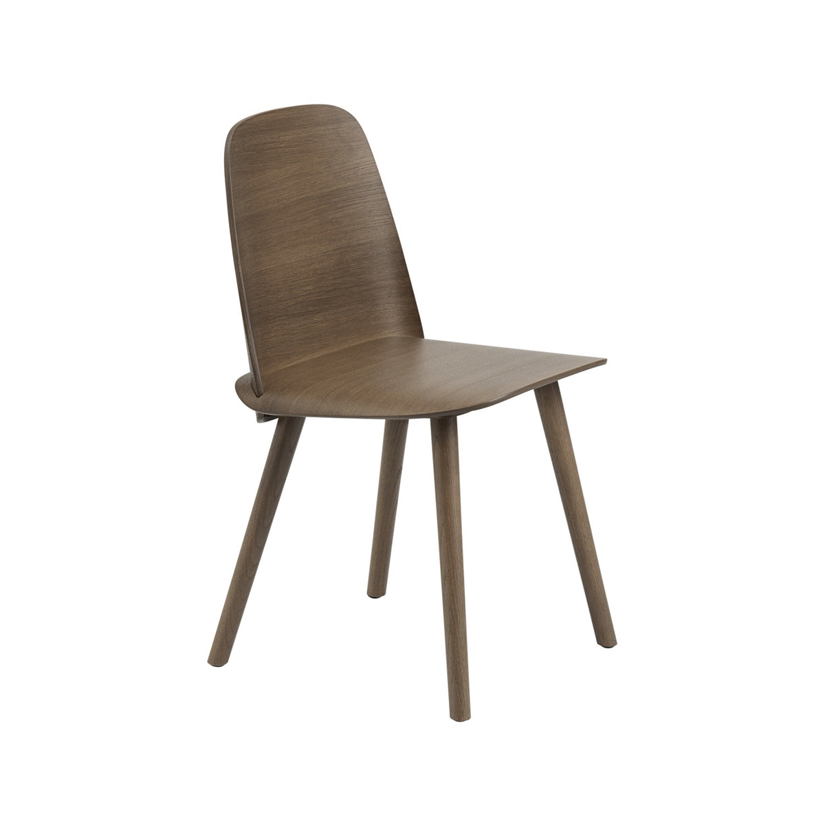 Nerd Chair - Stained Dark Brown - Chairs - Muuto