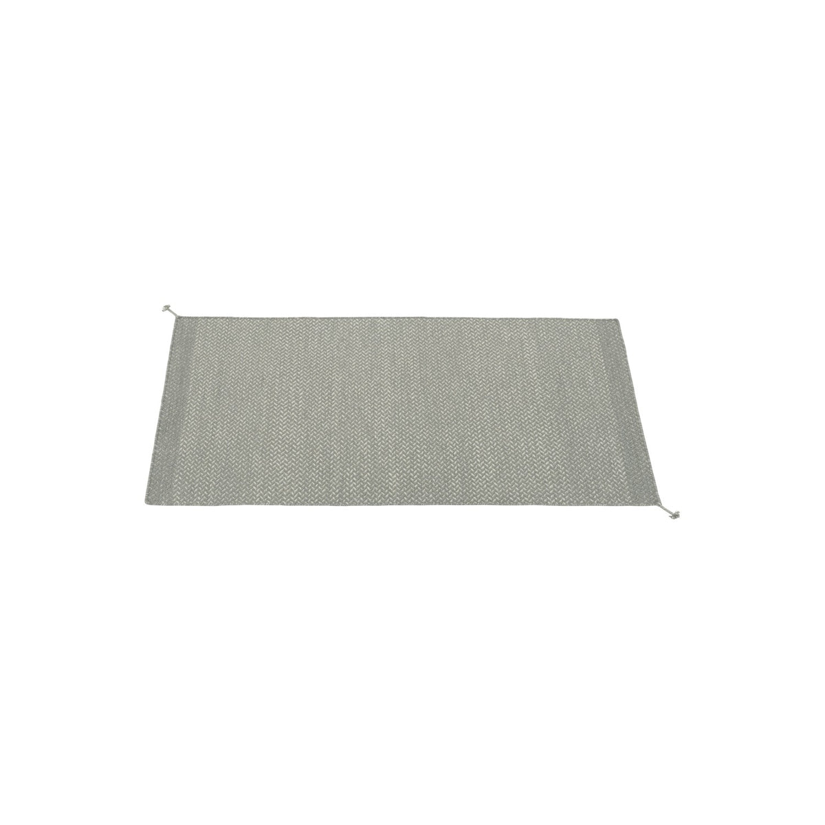 Ply Rug - 85 × 140 cm, Grey - Rugs - Muuto