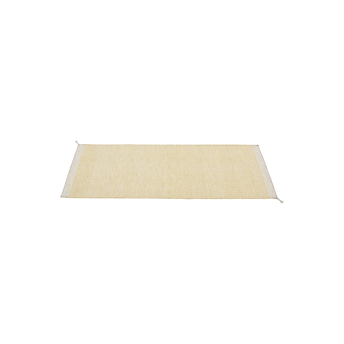 Ply Rug - 80 × 200 cm, Yellow - Rugs - Muuto