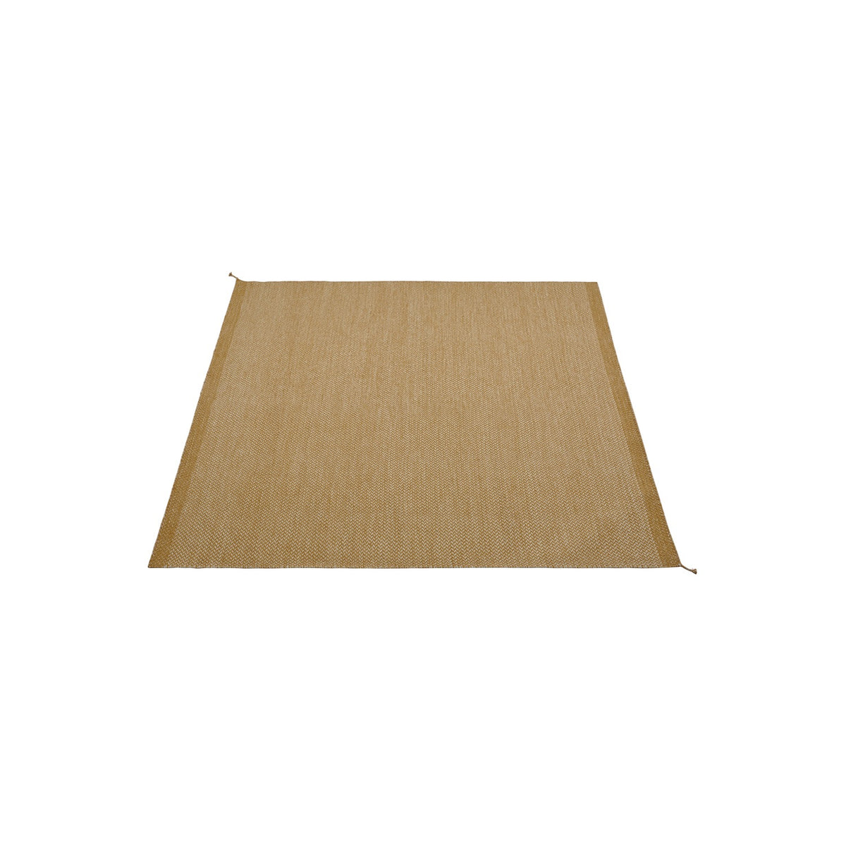 Ply Rug - 240 × 240 cm, Burnt Orange - Rugs - Muuto