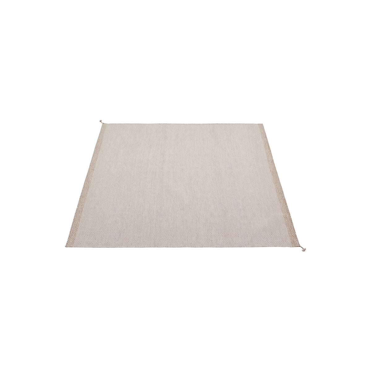 Ply Rug - 240 × 240 cm, Light Rose - Rugs - Muuto