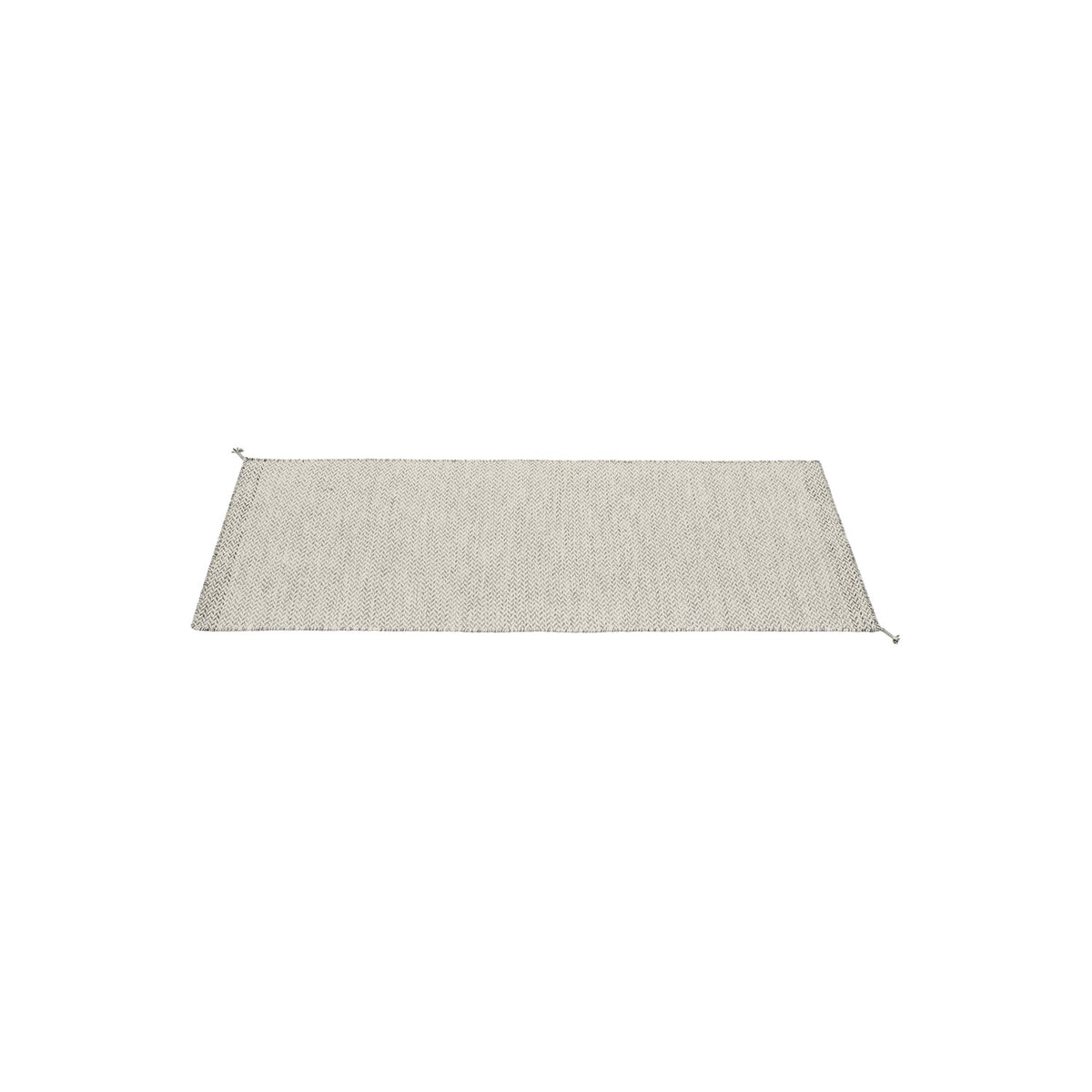 Ply Rug Recycled Polyester - 80 × 200 cm, Off-White - Rugs - Muuto