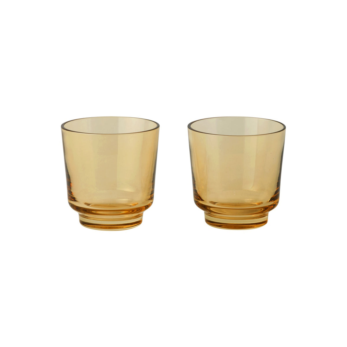 Raise Glasses - 20 cl (Set of 2), Burnt Orange - Glassware - Muuto