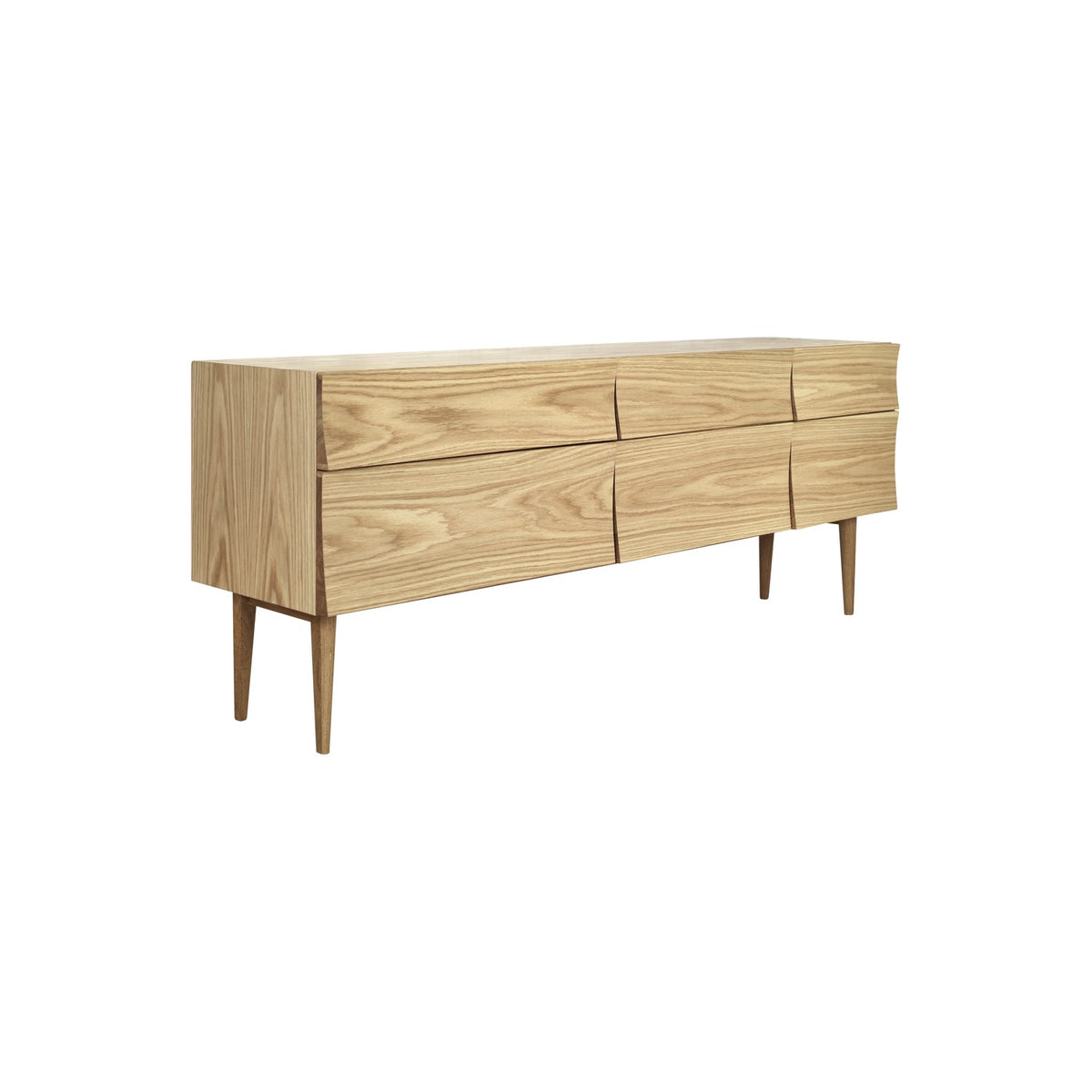 Reflect Sideboard - Large, Oak - Sideboard - Muuto