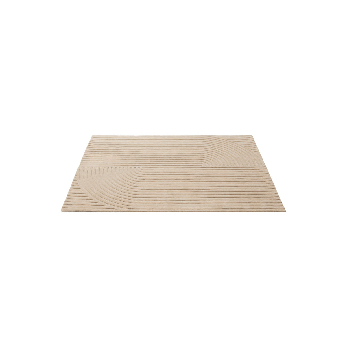 Relevo Quattro Rug - 170 × 240 cm, Light Rose - Rugs - Muuto