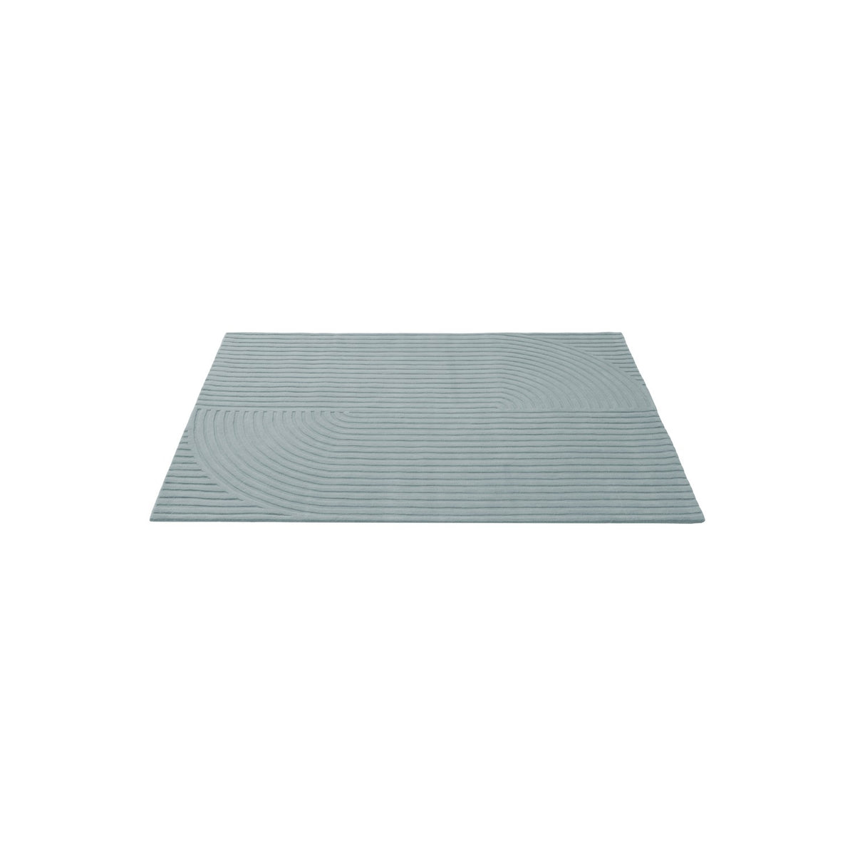 Relevo Quattro Rug - 170 × 240 cm, Sage Green - Rugs - Muuto