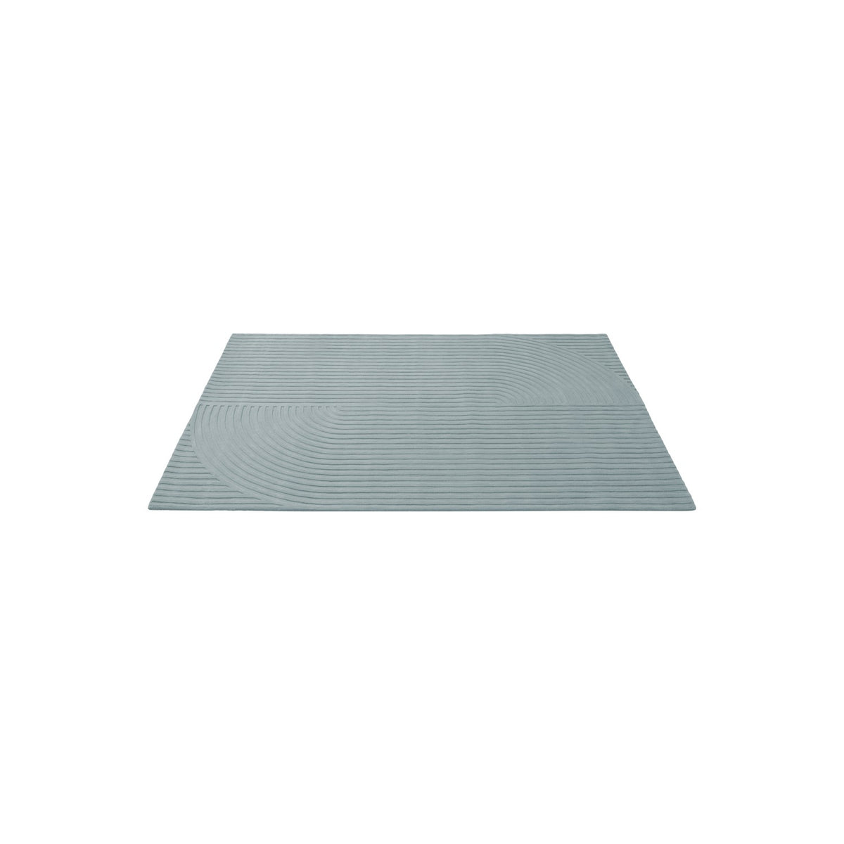 Relevo Quattro Rug - 200 × 300 cm, Sage Green - Rugs - Muuto