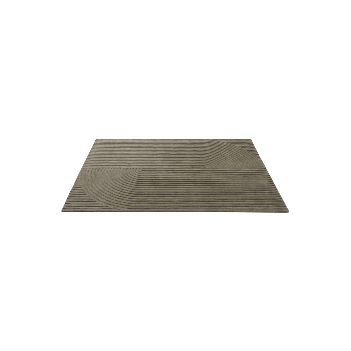Relevo Quattro Rug - 200 × 300 cm, Taupe - Rugs - Muuto