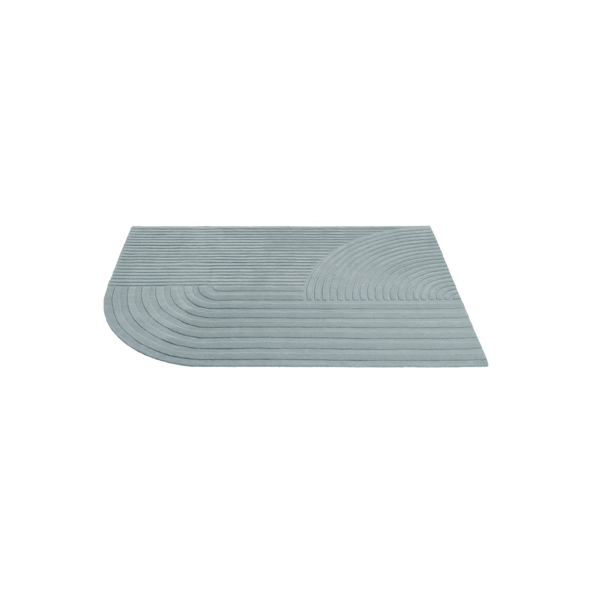 Relevo Rug - 170 × 240 cm, Sage Green - Rugs - Muuto