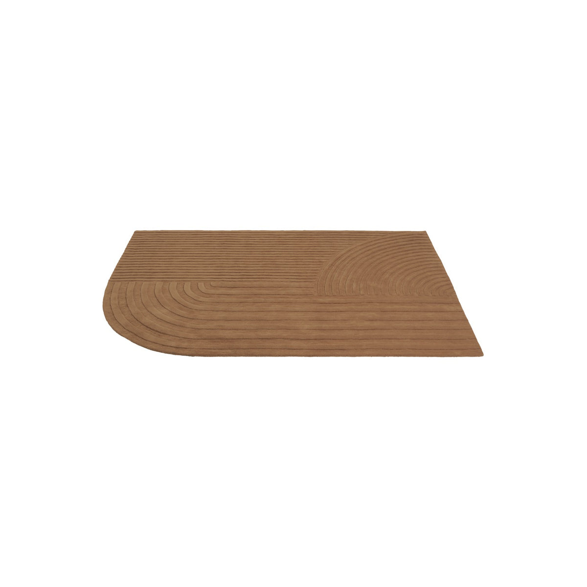 Relevo Rug - 200 × 300 cm, Burnt Orange - Rugs - Muuto
