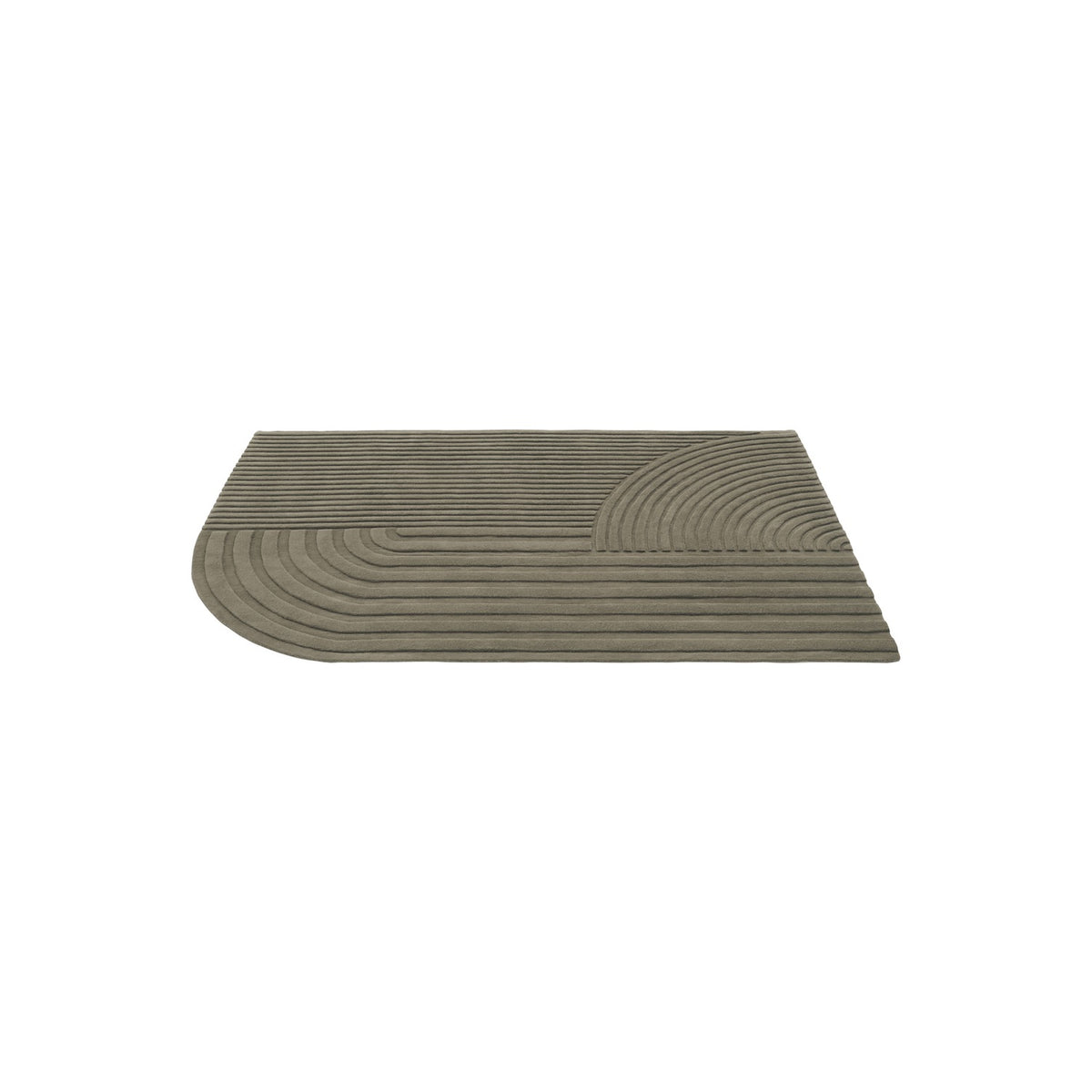 Relevo Rug - 200 × 300 cm, Taupe - Rugs - Muuto