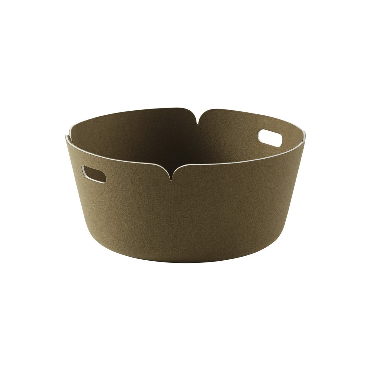 Restore Round Basket - Brown Green - Storage Box - Muuto