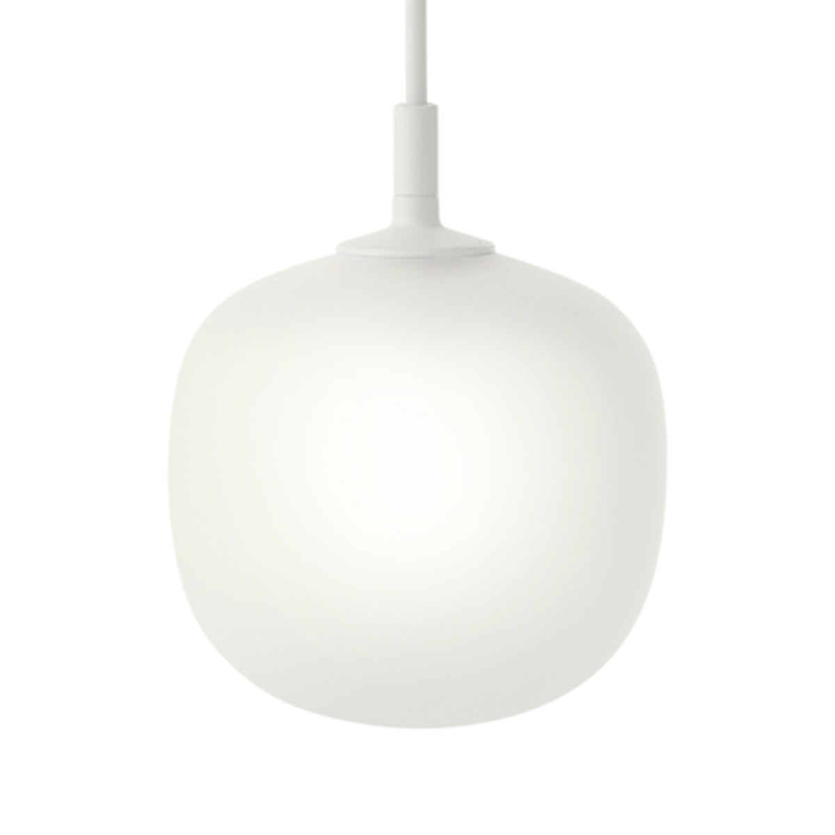 Rime Pendant Lamp - Ø 12 cm, White - Pendant Lights - Muuto