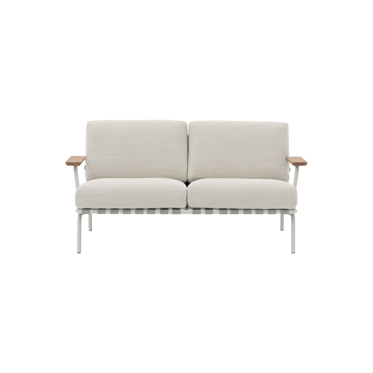 Settle Sofa - 2-Seater, Laze 1 / Grey - Outdoor Sofas - Muuto