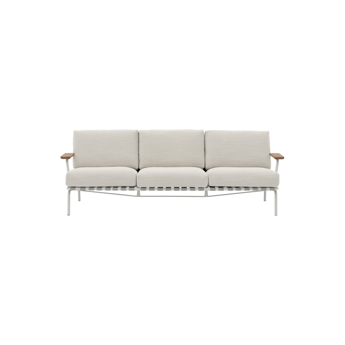 Settle Sofa - 3-Seater, Laze 1 / Grey - Outdoor Sofas - Muuto