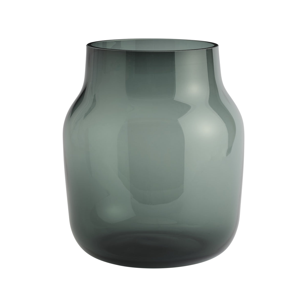 Silent Vase - Ø 20 cm, Dark Green - Vase - Muuto