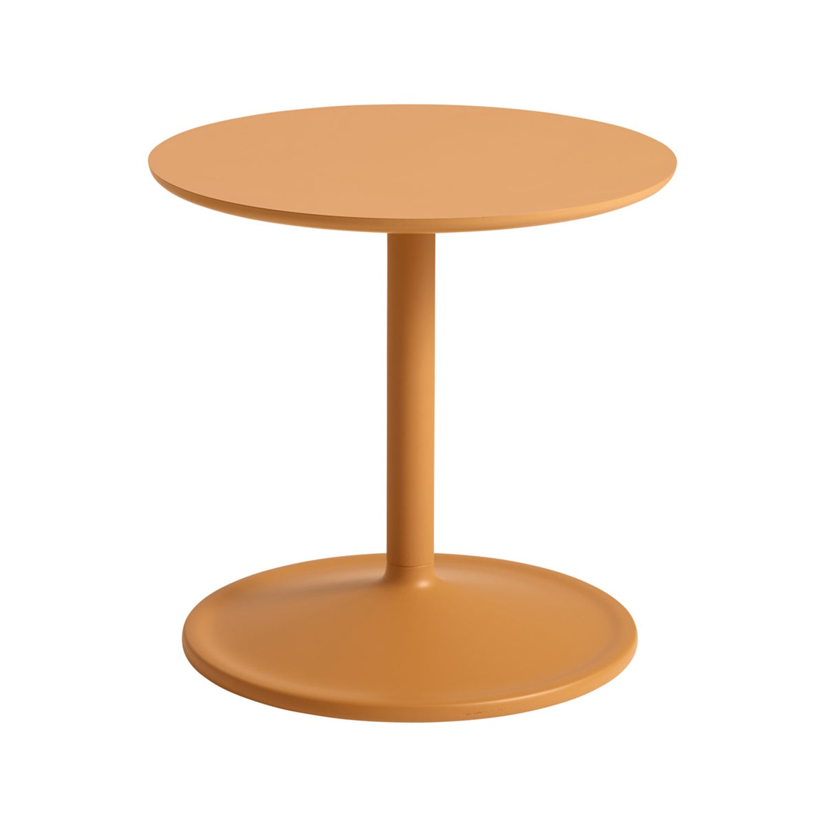 Soft Side Table - Ø 41 × H 40 cm, Orange Laminate / Orange - Side Tables - Muuto
