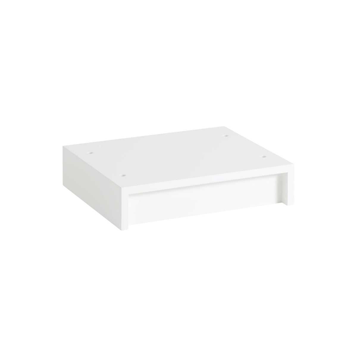 Stacked Plinth - 43.5 × 35 cm, White - Shelving - Muuto