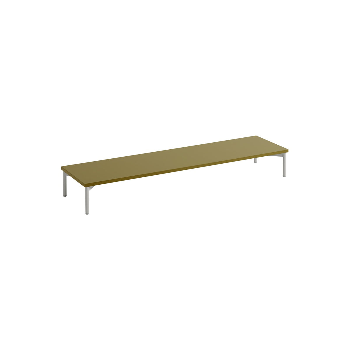 Stacked Podium - 131 × 35 cm, Brown Green - Shelving - Muuto