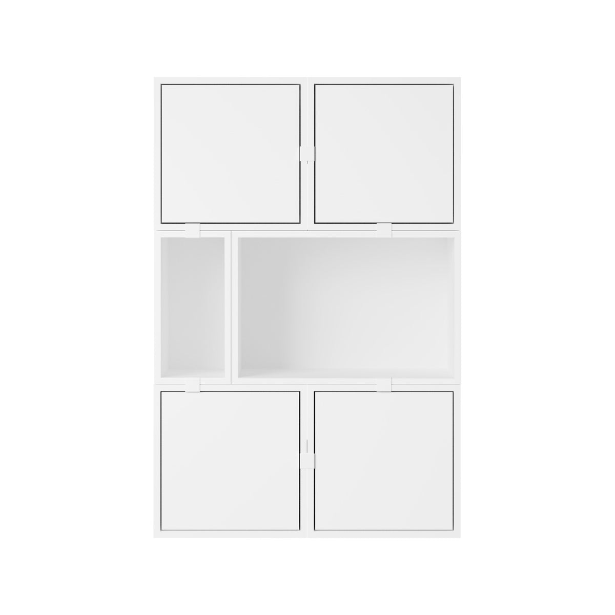Stacked Sideboard - Configuration 4, White - Sideboard - Muuto