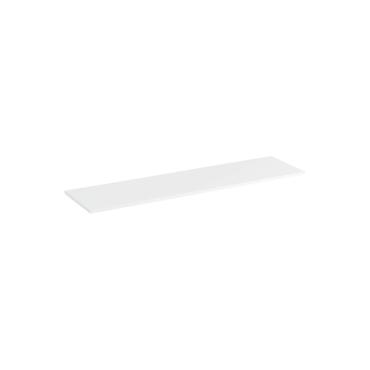 Stacked Top Plate - 131 × 35 cm, White - Shelving - Muuto