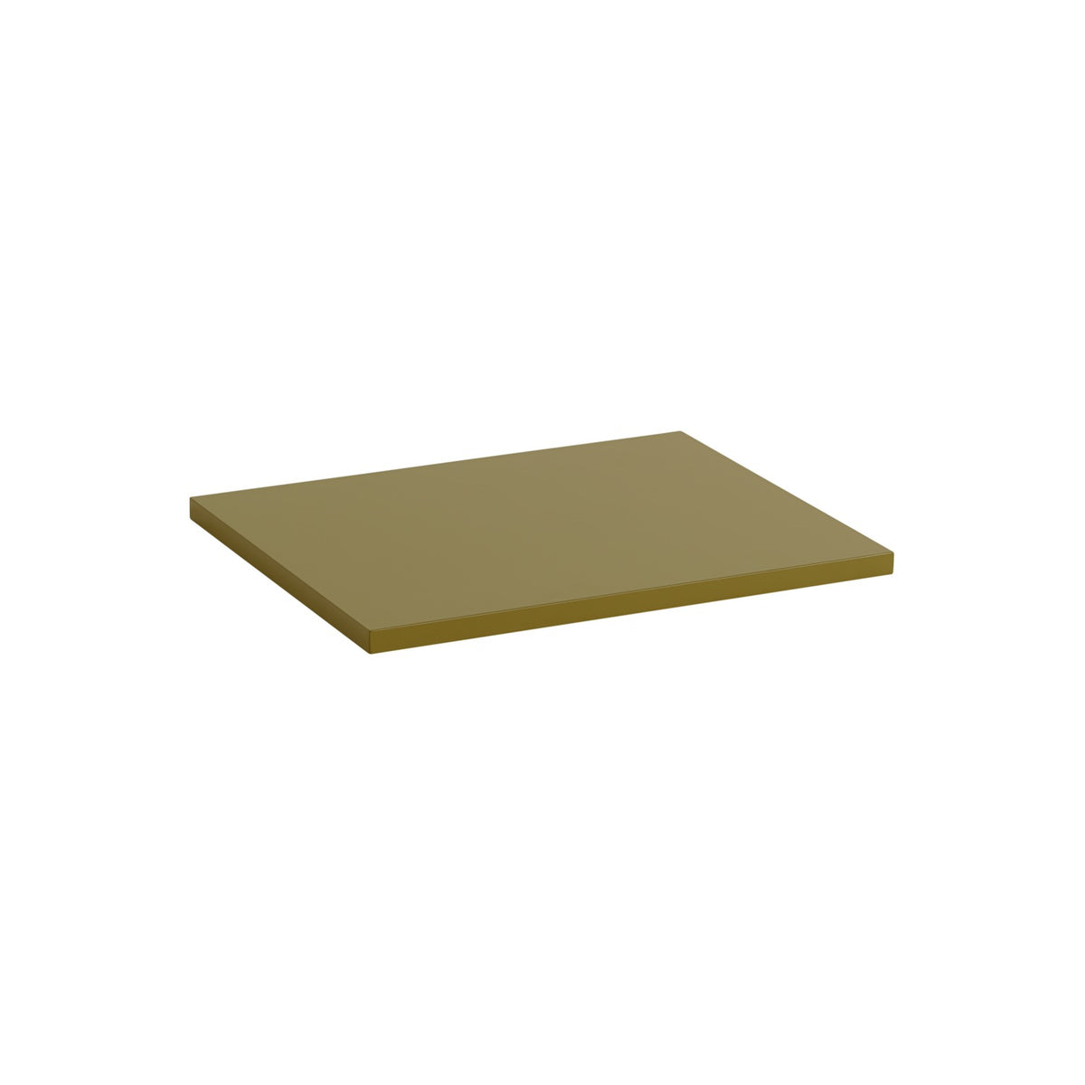 Stacked Top Plate - 43.5 × 35 cm, Brown Green - Shelving - Muuto