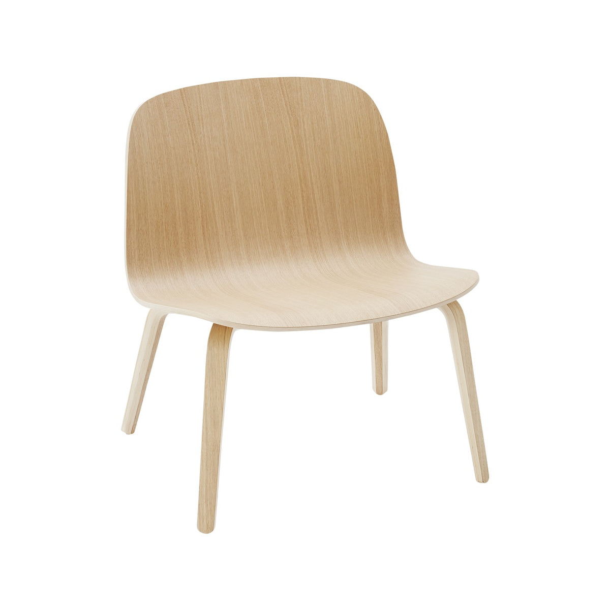 Visu Lounge Chair - Oak - Chairs - Muuto