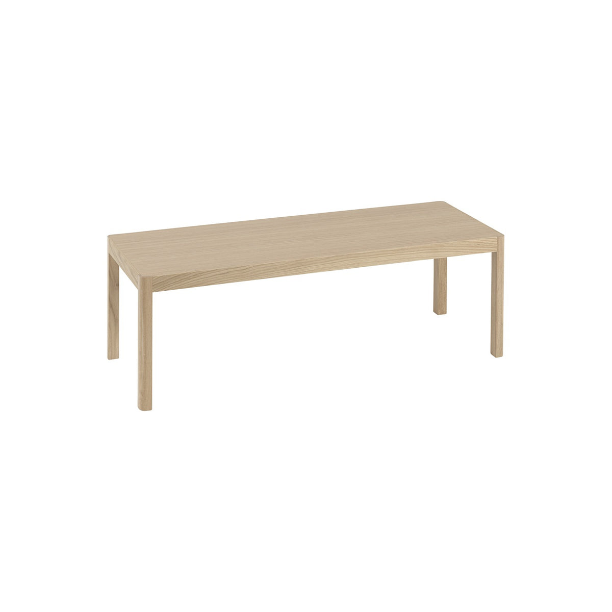 Workshop Coffee Table - 120 × 43 cm, Oak - Coffee & Side Tables - Muuto