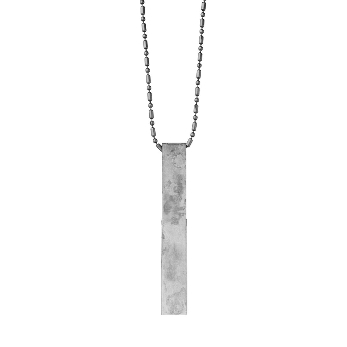 NN3-CM Halskette mit USB-Anhänger – Concrete Matte – Claustrum – Ansicht 3