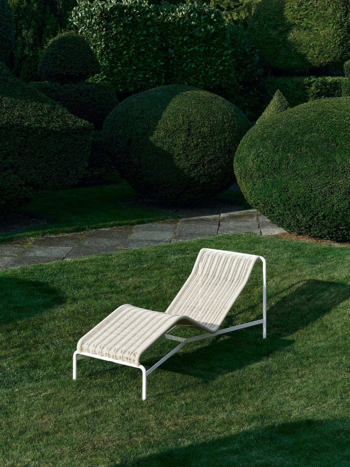 Palissade Cord Chaise Longue – HAY – view 4