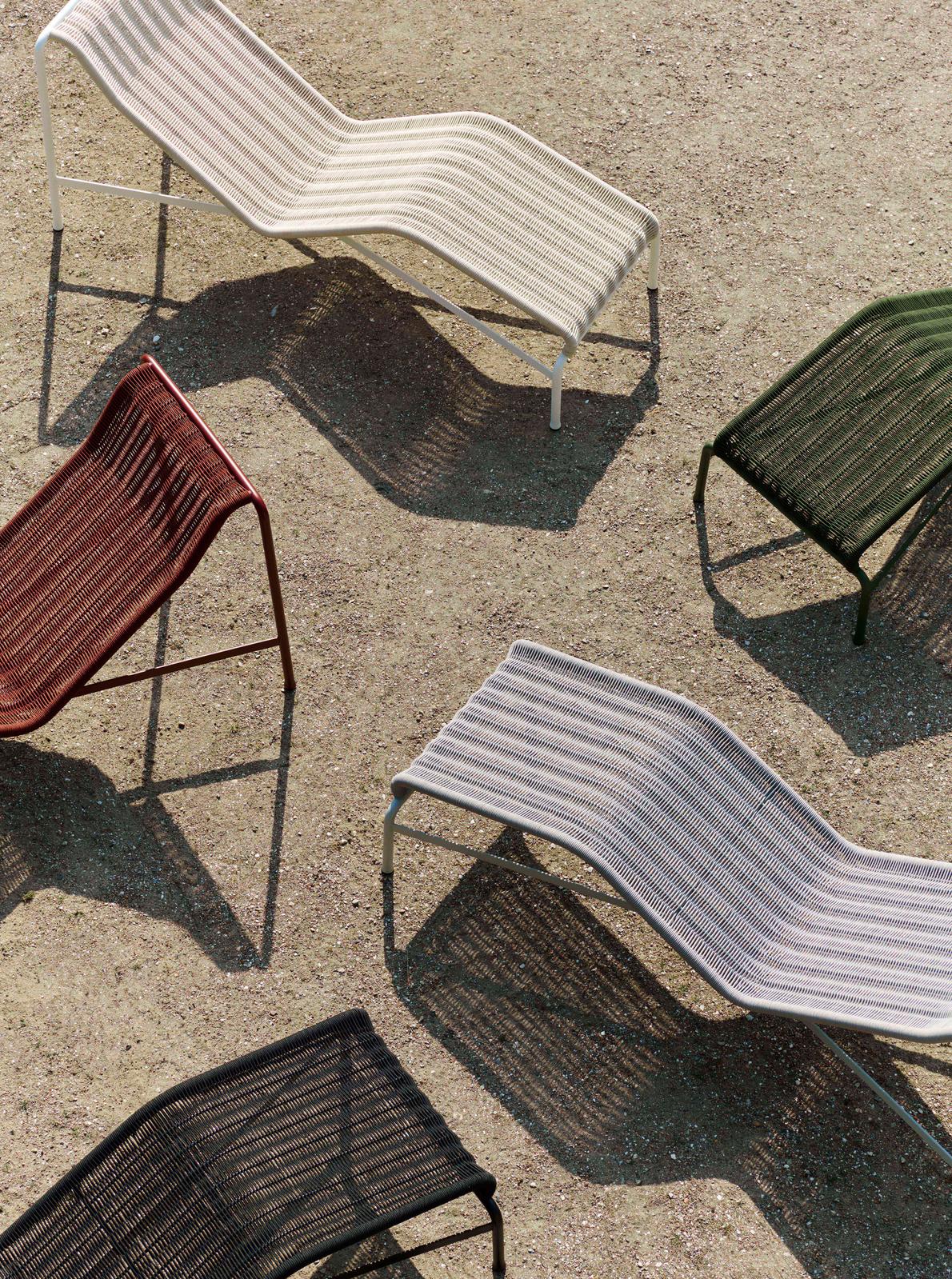 Palissade Cord Chaise Longue – HAY – view 9