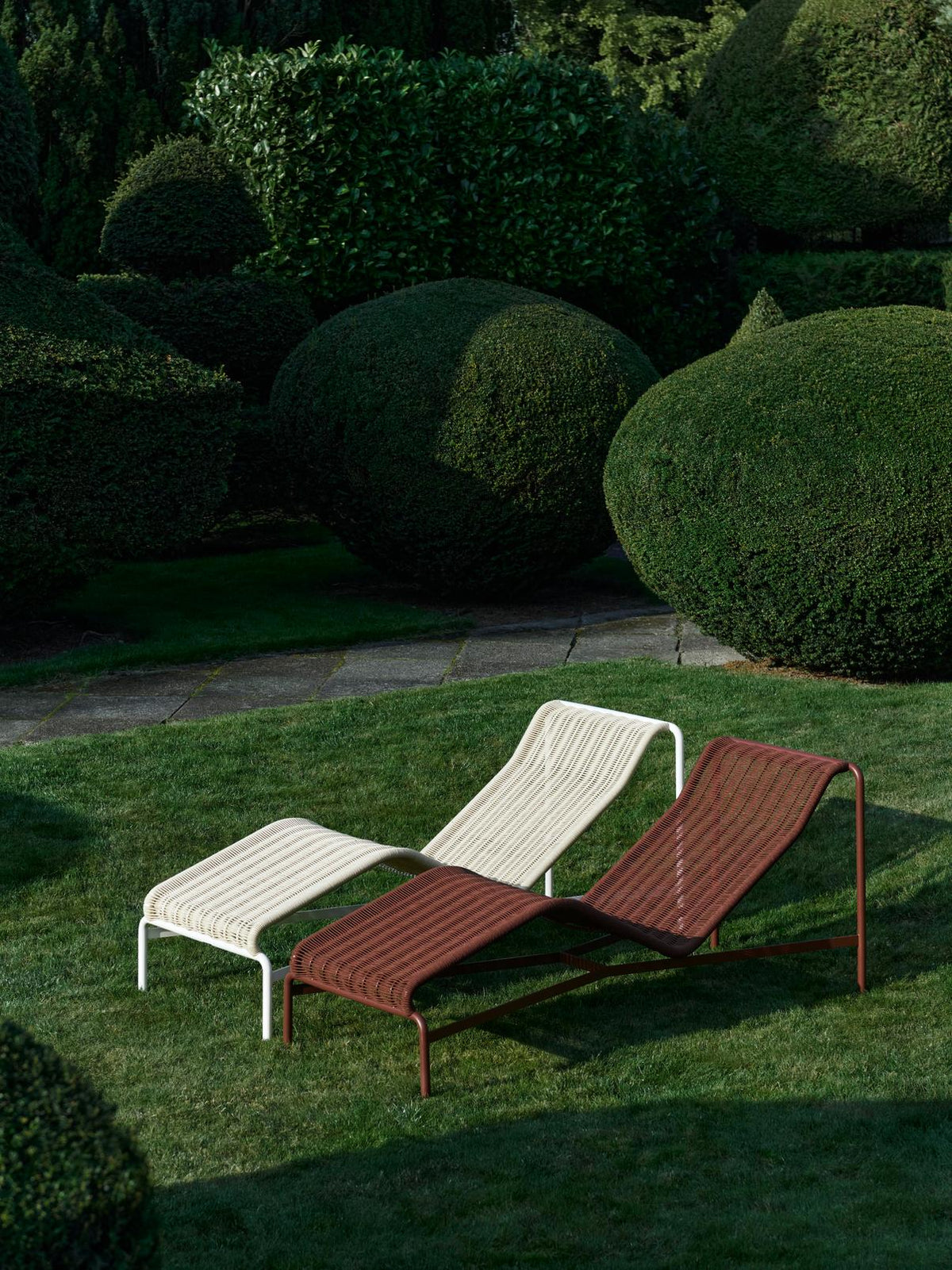 Palissade Cord Chaise Longue – HAY – view 6
