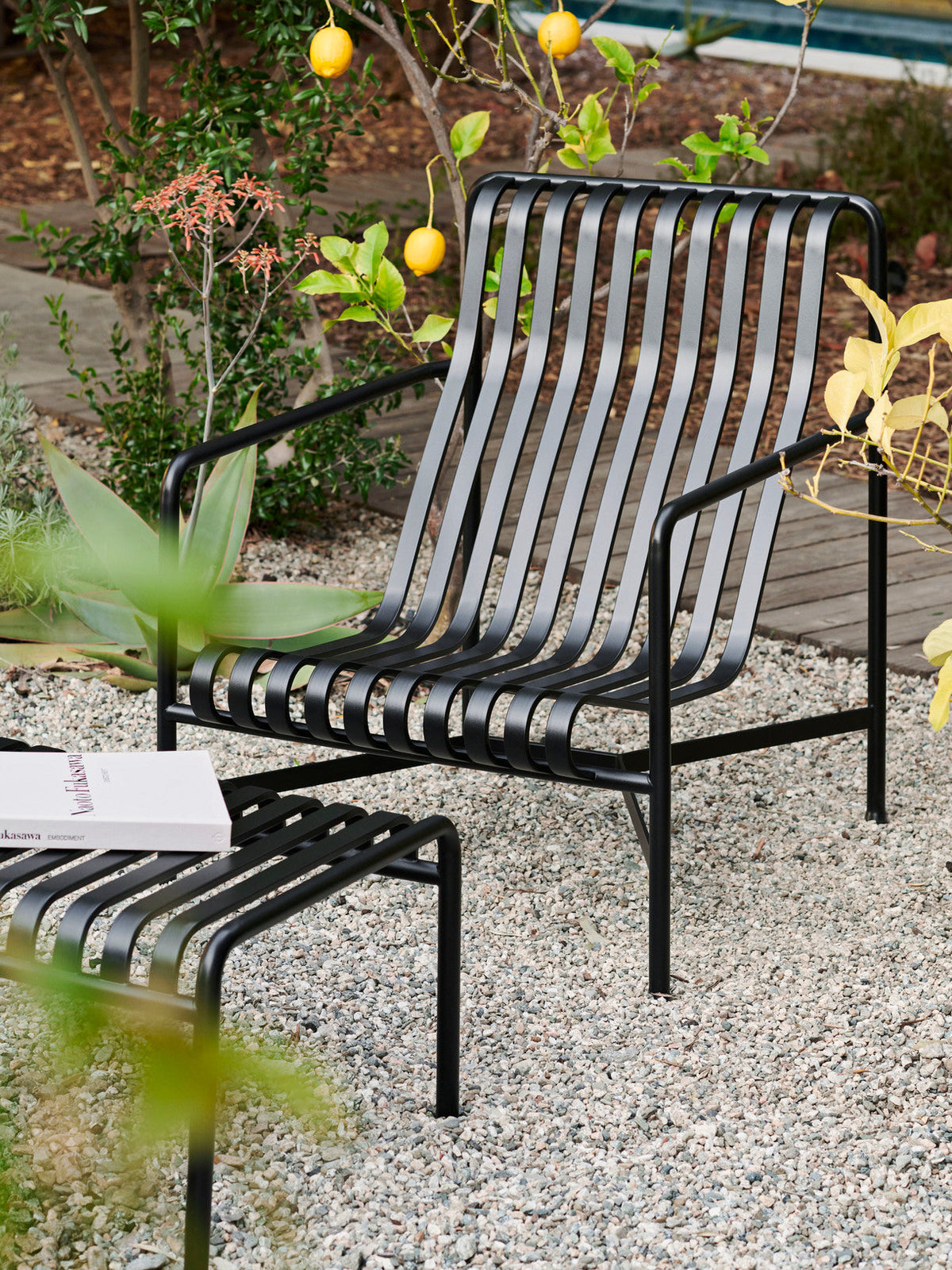 Palissade Lounge Chair High – HAY – view 4