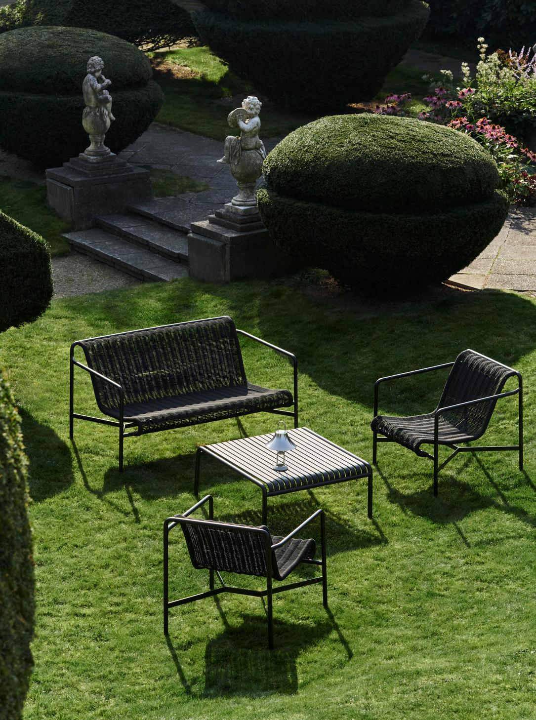 Palissade Cord Lounge Chair Low – HAY – view 5