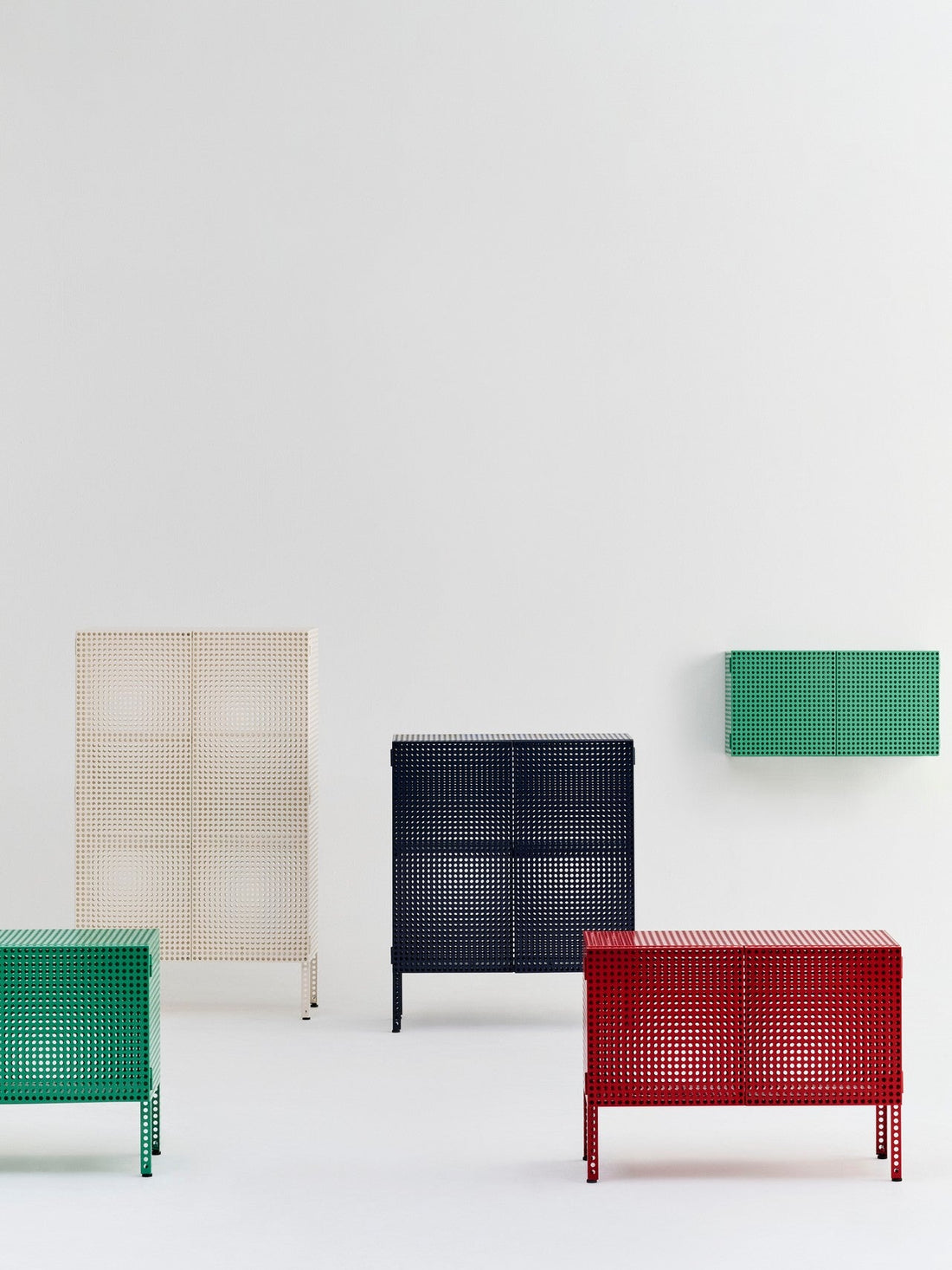 Perforated Cabinet Wall