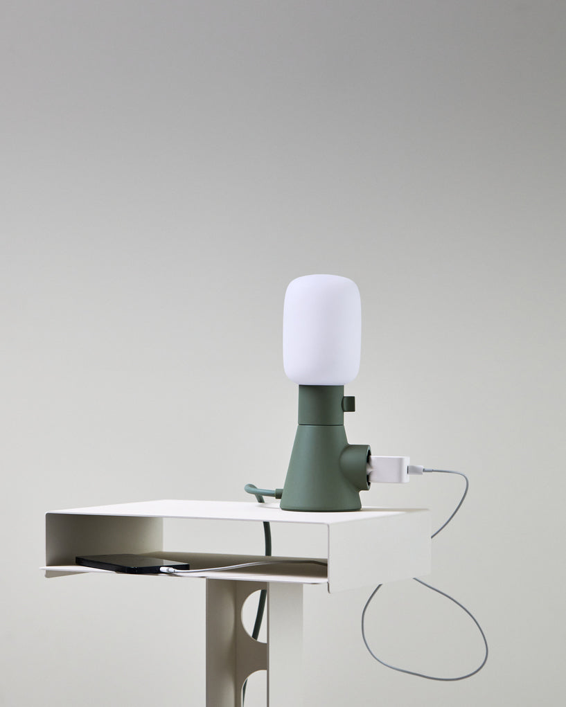 Power Base - Mossy Green – Pedestal – view 8