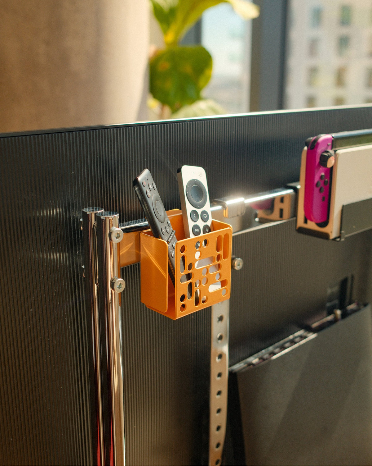 Remote Box Mount - Apricot – Pedestal – view 3