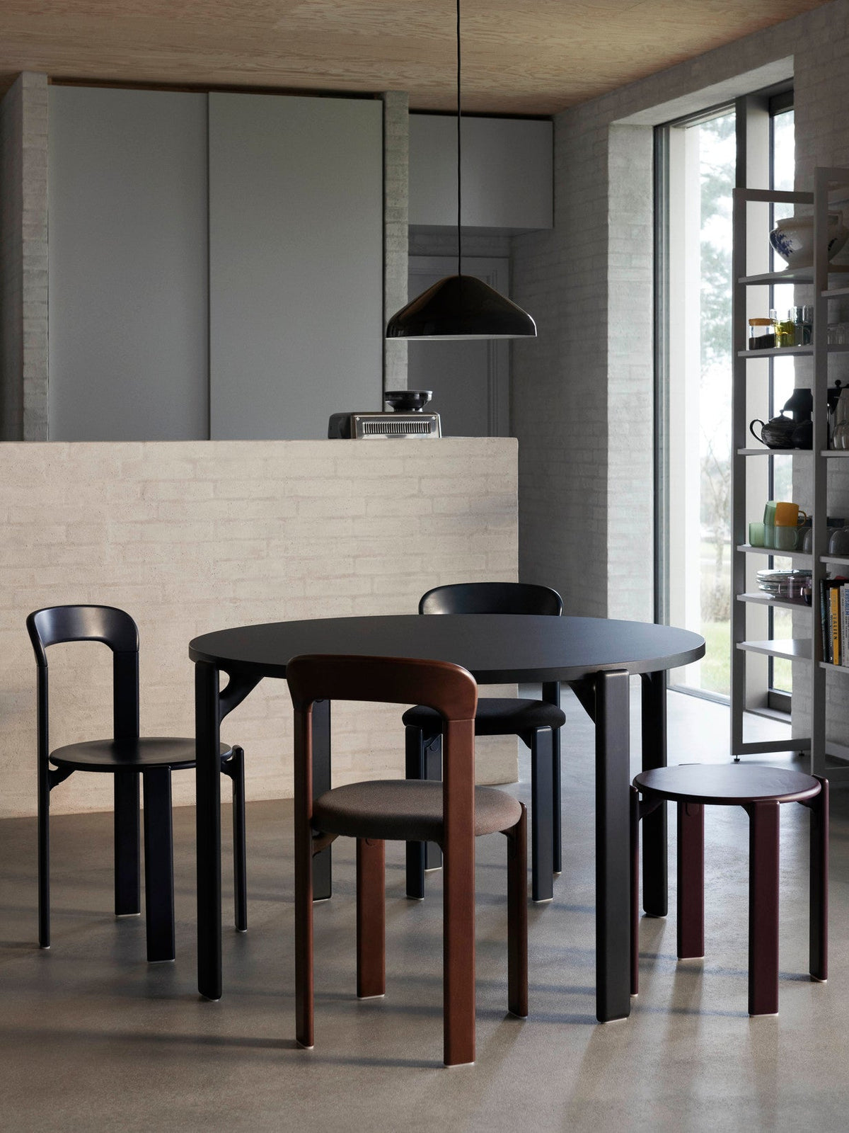 Rey Chair with Upholstery – HAY – view 10