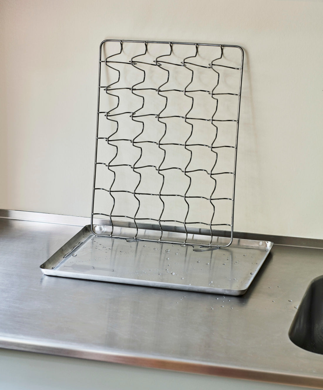Shortwave Dish Rack - Stainless Steel