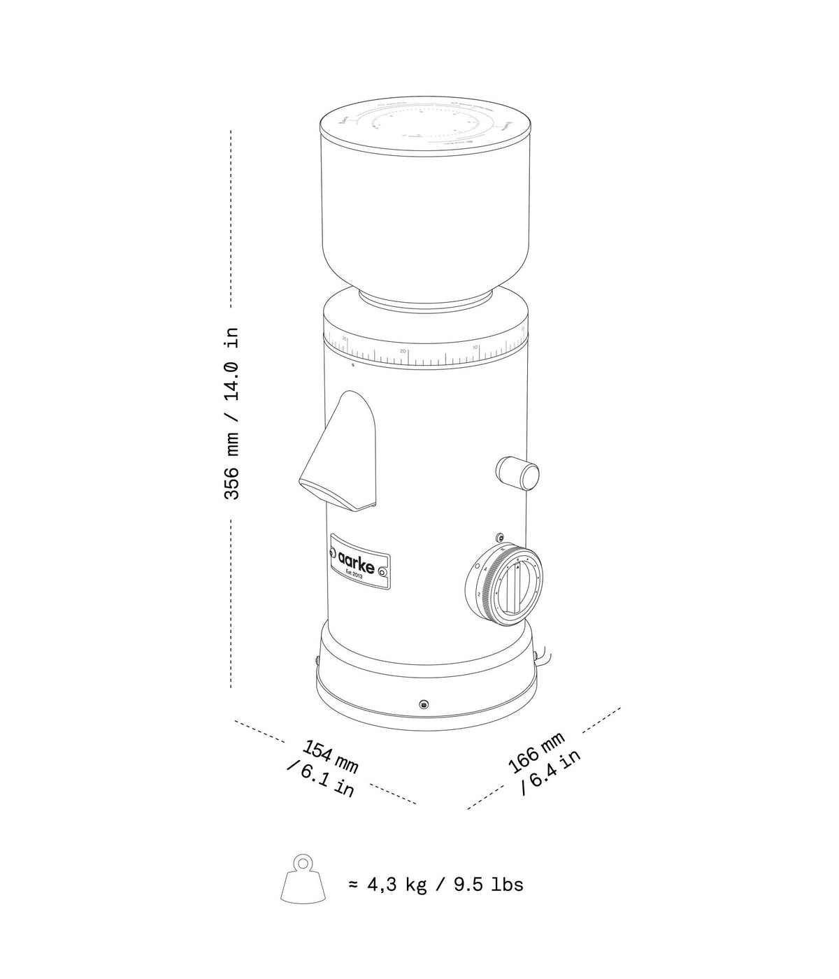 Coffee Grinder (EU) – Aarke – view 8