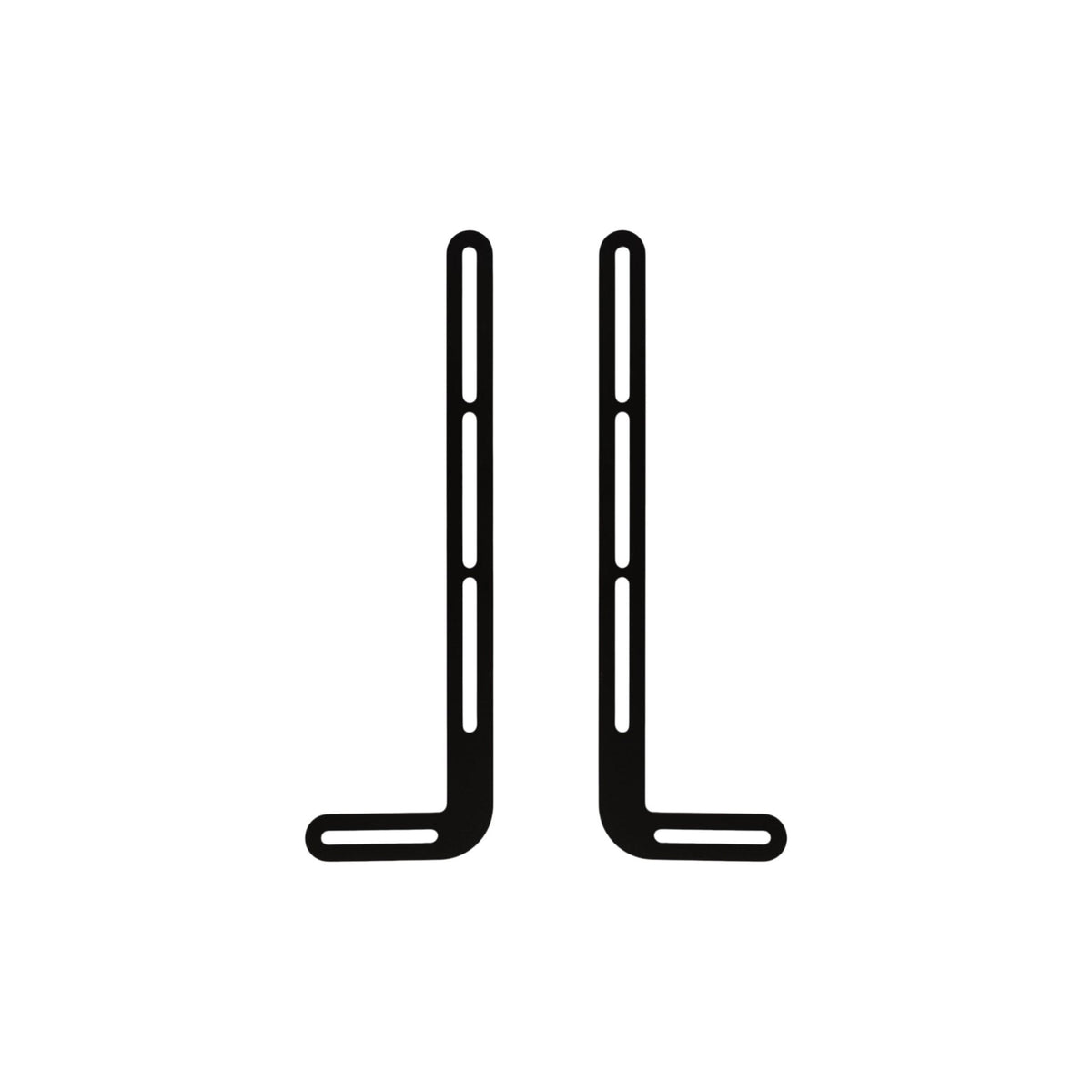 Soundbar Bracket - Charcoal – Pedestal