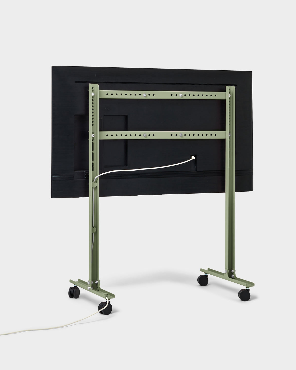 Straight Rollin' TV-Stand - Mossy Green – Pedestal – view 3