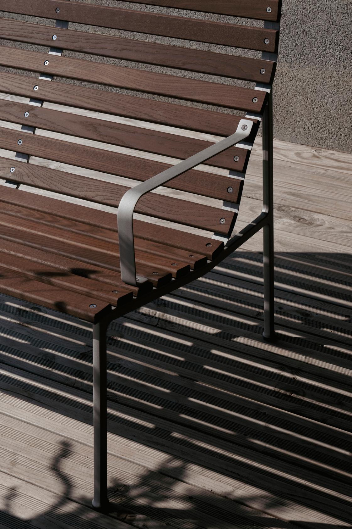 Traverse Lounge Bench with Arm – HAY – view 5
