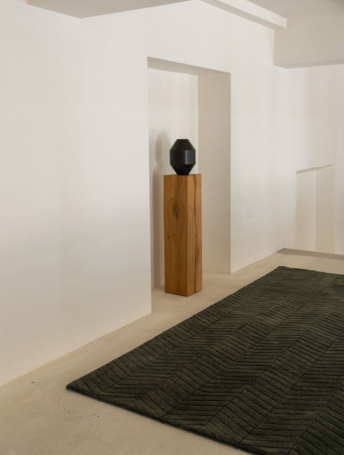 Forest Green - Vein - Surface Rug